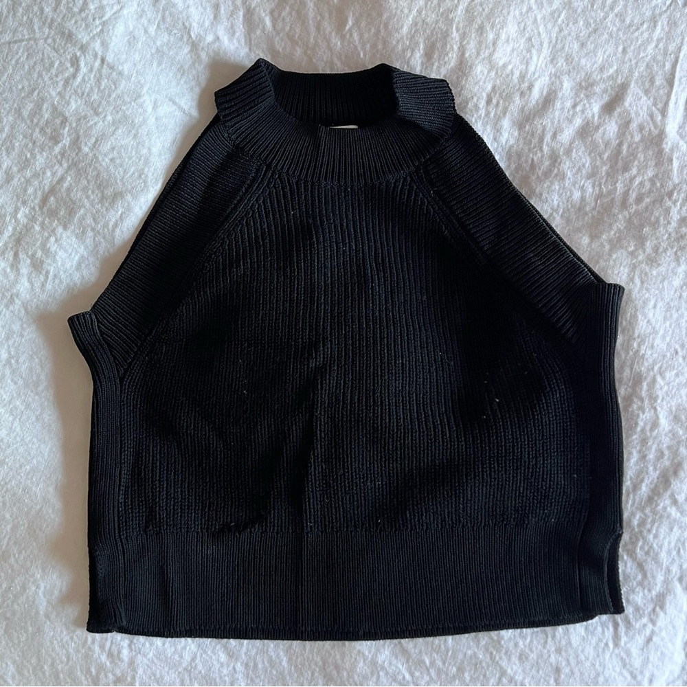 Aritzia - Wilfred Knit Tank in Black